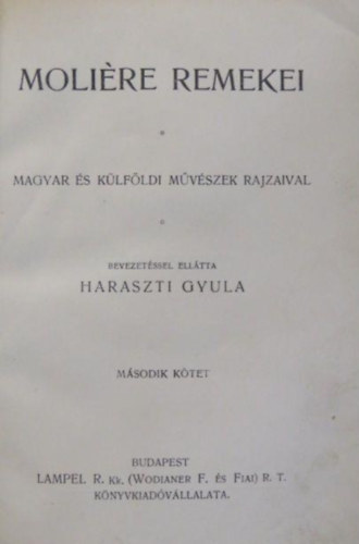 Molire - Molire remekei I-II.