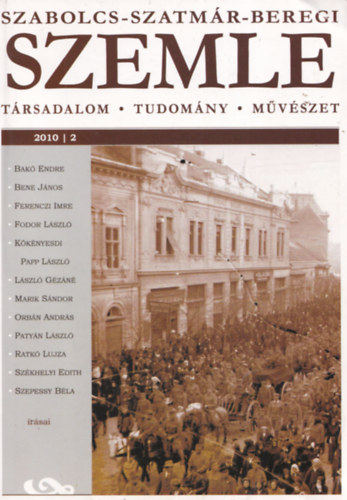 Szabolcs- Szatmr- Beregi szemle (XLV. vfolyam- 2010/2)