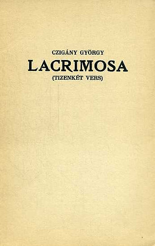 Czigny Gyrgy - Lacrimosa