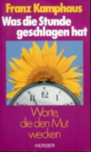 Franz Kamphaus - Was die Stunde geschlagen hat
