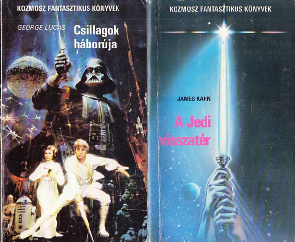 George Lucas - Csillagok háborúja + A Jedi visszatér (2 db)