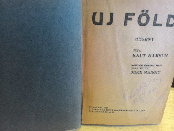Knut Hamsun - Uj fld
