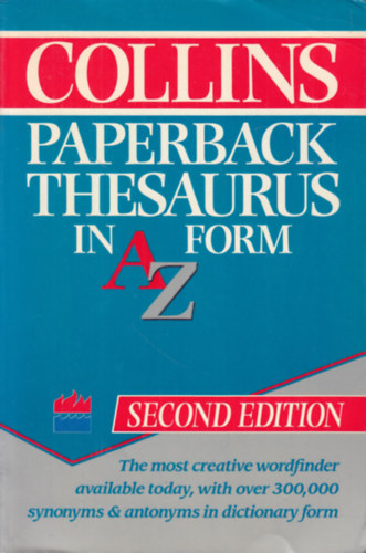 Collins - The Collins paperback thesaurus in A-to-Z form (second edition)