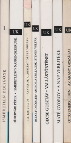 Dr. Keszthelyi Katalin, Keszthelyi Tibor, Farkas Henrik, Bit I.-Sinka J., Albert Ducrocq, Burchard Brentjes, Dr. Hdervri Pter, Kszegi Frigyes, L.V. Saposnyikova, I.A. Kriveljov Gnti Tibor - Tizenkilenc ktet az Univerzum knyvtr c. sorozatbl.