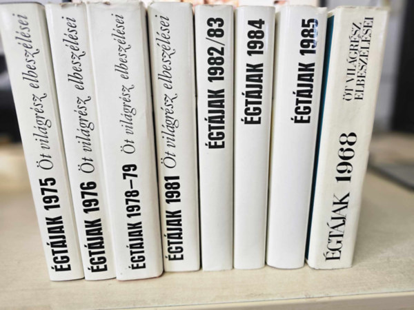 8 db gtjak: 1975+ 1976+ 1978-79+ 1981+ 1982-83+ 1984+ 1985+ 1986
