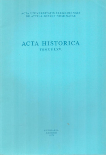 Dr. Sznt Imre - Acta historica tomus LXV.-A katolikus falusi kisiskolai oktats helyzete Magyarorszgon a XIX. szzad els felben