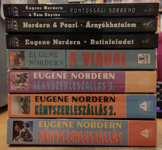 Blake Pearl, Tom Skythe Nordern Eugene - 7 db Nordern sci-fi: Knyszerleszlls 1-3. (I-III.) + A viadal + Fontossgi sorrend + rnykhatalom + Rutinfeladat