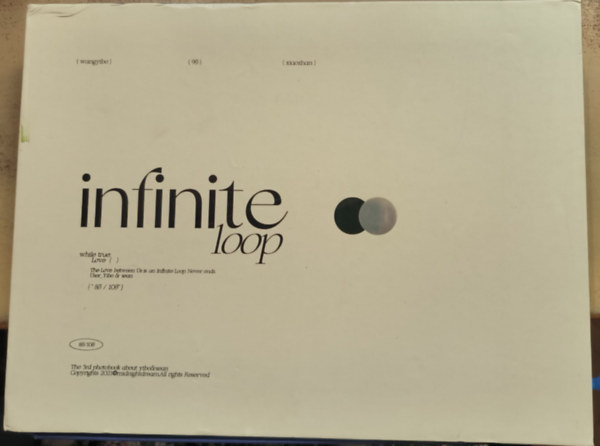 Infinite Loop Photobook (angol nyelv fotalbum Wang Yibo s Xiao Zhan sznszekrl)
