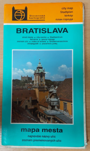 Bratislava, mapa mesta