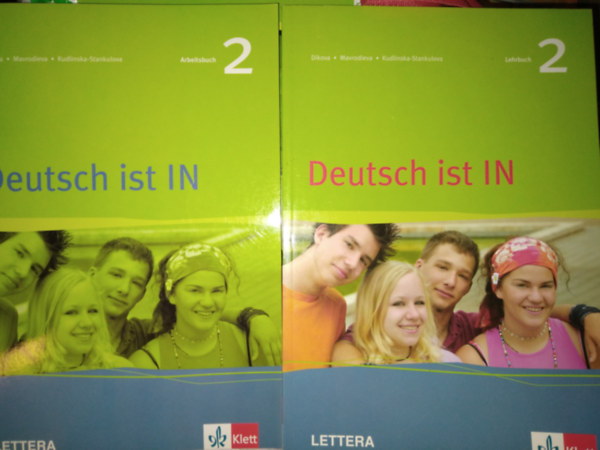 Dikova Mavrodieva - Deutsch ist IN 2 - Arbeitsbuch (munkafzet) + Lehrbuch (tanknyv)