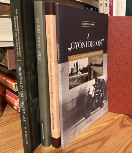 4 db Valentyik Ferenc k�nyv