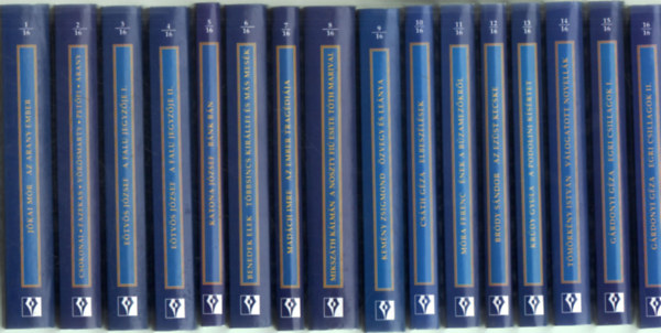 A magyar irodalom remekei 1-16. (Teljes sorozat)