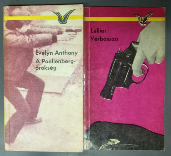 Lallier Evelyn Anthony - A Poellenberg-örökség + Vérbosszú (Albatrosz krimi)