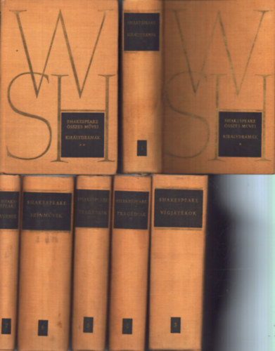 William Shakespeare - Shakespeare sszes mvei I-VII. (Kirlydrmk I-II. - Vgjtkok - Tragdik I-II. - Sznmvek - Versek)