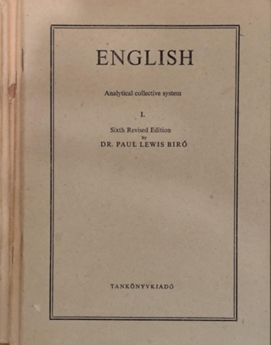 Dr. Paul Lewis Bir - English - Analytical collective system I.-V.