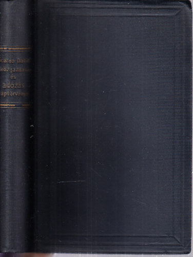 Ricardo Dvid - A kzgazdasg s adzs alapelvei