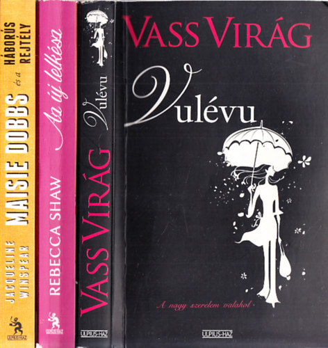 Rebecca Shaw, Jacqueline Winspear Vass Virg - 3db. Ulpius-hz ktet: Vulvu + Az j lelksz + Maisie Dobbs s a hbors rejtly