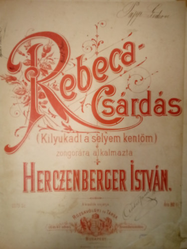 Herczenberger Istv�n - Rebeca Cs�rd�s