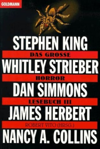 Whitley Strieber, Dan Simmons, James Herbert, Nancy A. Collins Stephen King - Das grosse Horror- Lesebuch III.