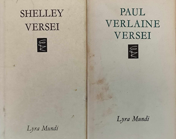 Percy Bysshe Shelley Paul Verlaine - 2 db Lyra Mundi ktet