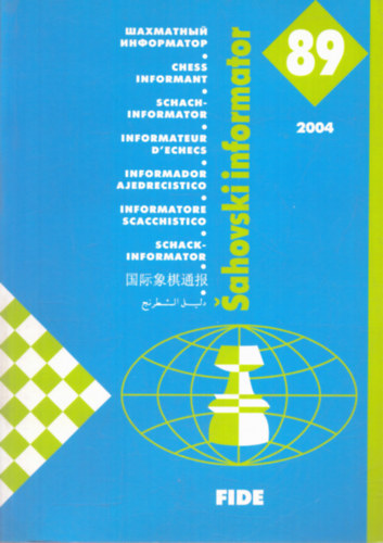Tbb szerkeszt - Sahovski informator 89 (X 2003 - I 2004)