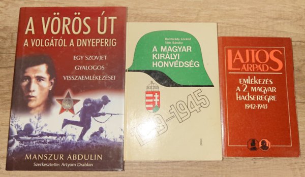 Dombrády Lóránd-Tóth Sándor, Manszur Abdulin Lajos Árpád - 3 könyv a II. világháborúról: Emlékezés a 2. magyar hadseregre, A magyar királyi honvédség1919-1945, A vörös út - A volgától a Dnyeperig