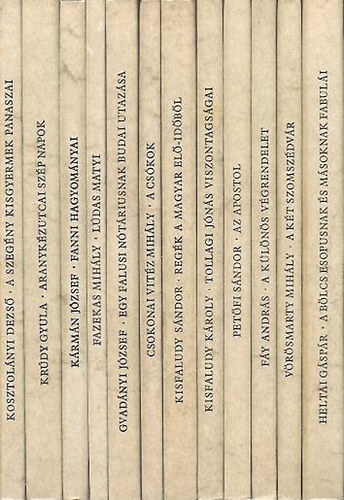 Tevan amatőr könyvek (12 kötet dobozban)