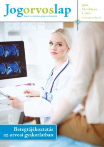 Jogorvoslap 2019. XI. �vf. 1. sz�m