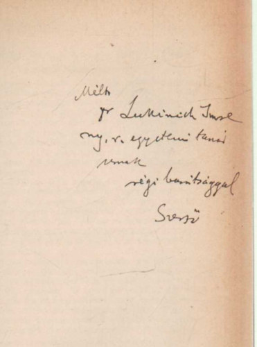 Prof. Dr. David Angyal - Die Jugendjahre Franz Josephs ( 1830-1848) dedik�lt