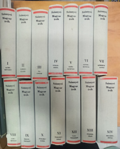 Szinnyei József - Magyar írók élete és munkái I-XIV.