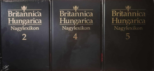 Britannica Hungarica Nagylexikon 2,4,5