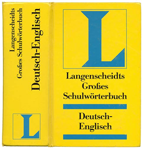 Langenscheidt - Groses Schulwörterbuch Deutsch-Englisch