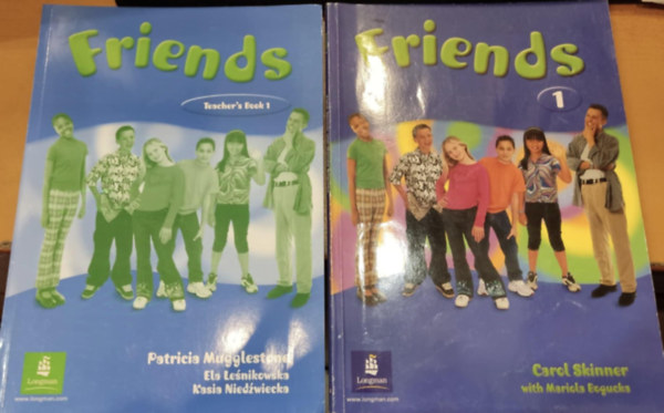 Mariola Bogucka, Patricia Mugglestone, Ela Lenikowska, Kasia Niedwiecka Carol Skinner - 2 db Friends 1: 1 + Teacher's Book 1