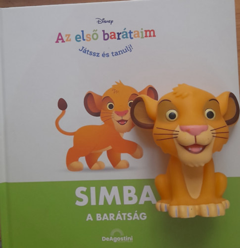 Jacek Marczenko - Ryszard Popiolek - rkos Eszter  (szerk.) - Disney - Az els bartaim - Jtssz s tanulj! 4. Simba - A bartsg - Ajndkfigurval!