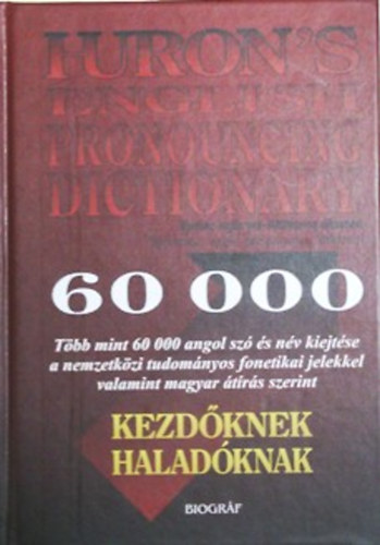 Ndasdy dm - Huron's English Pronouncing Dictionary