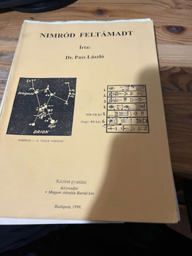 Dr. Pass L�szl� - Nimr�d fel�bredt