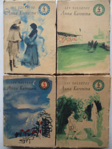 Lev Tolsztoj - Anna Karenina I-IV. \(olcs� k�nyvt�r)