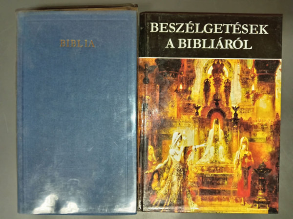 Rapcsányi László (szerk.) Károlyi Gáspár (ford.) - Biblia (Válogatás a Vizsolyi Bibliából) + Beszélgetések a Bibliáról - Mítoszok legendák a bibliában (2 mű)