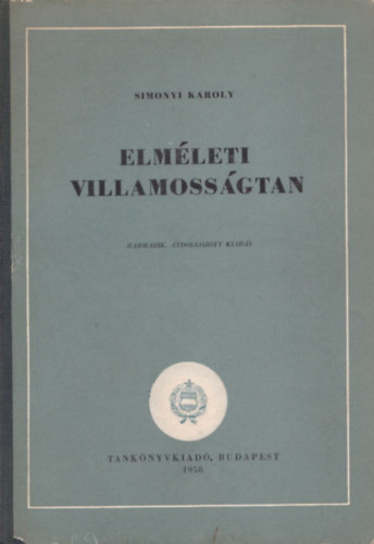 Simonyi Kroly - Elmleti villamossgtan