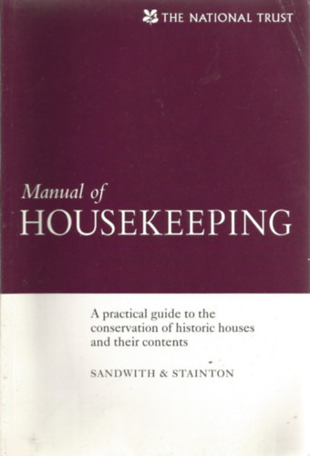 Hermione Sandwith - Manual of Housekeeping