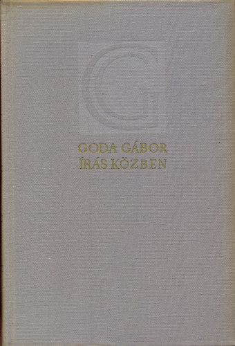 Goda Gbor - rs kzben