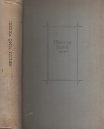 Heltai Jen� - Heltai Jen� versei