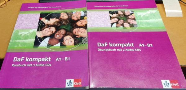 Ilse Sander - DaF kompakt A1-B1: �bungsbuch + Kursbuch mit 5 Audio-CDs (Deutsch als Fremdsprache f�r Erwachsene)(2 k�tet + 5 CD)