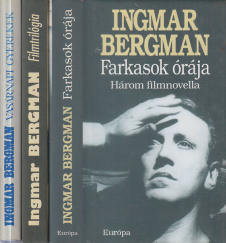 Ingmar Bergman - 3 db. Bergman k�tet (Farkasok �r�ja + Filmtril�gia + Vas�rnapi gyerekek)