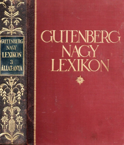 Gutenberg nagy lexikon III. (llati meleg-Anyahaj)