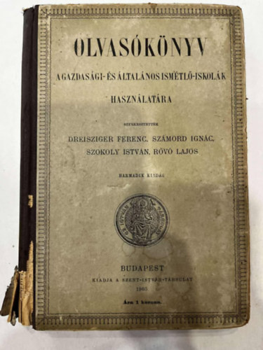 Benedek  Elek; F�ldes G�za - Olvas�k�nyv a gazdas�gi ism�tl� iskol�k sz�m�ra