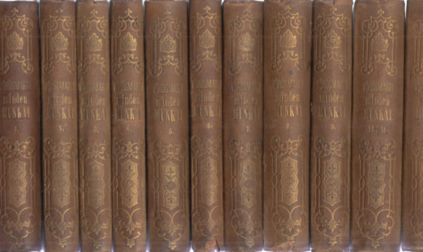 Gyulai Pl  (szerk.) - Vrsmarty minden munki I-XII. (11 ktetbe ktve)