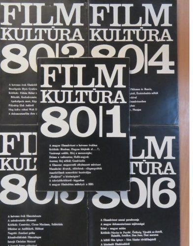 K�h�ti Zsolt - Filmkult�ra 80 teljes �vfolyam (1-6)