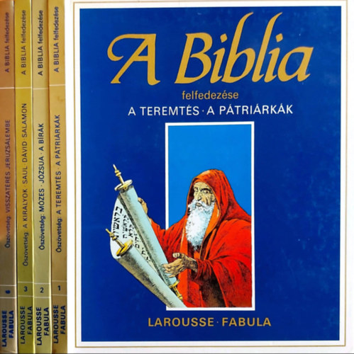 tienne Dahler (feldolg.) - 4 db ktet az A Biblia felfedezse sorozatbl: Visszatrs Jeruzslembe, Kirlyok - Saul - Dvid - Salamon, Mzes - Jzsua - A brk, A temets - A ptrirkk