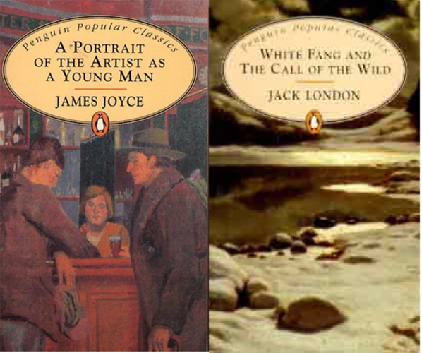 James Joyce - A portrait of the artist as a young man + White Fang and the Call of the Wild (2 ktet)